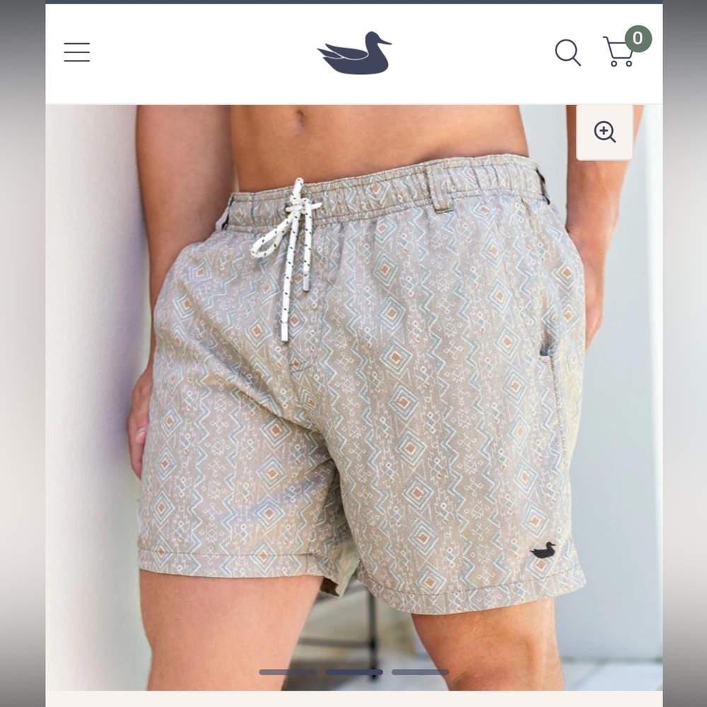 Southern Marsh Dockside Swim Trunk Size Large